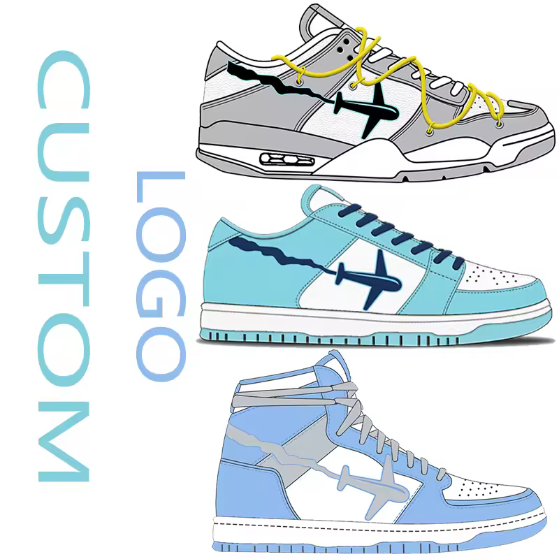 Brand Logo Custom Designer Man Fashion Sport Sneakers Full Sole Air Cushion Breathable Casual Running Shoes for Men