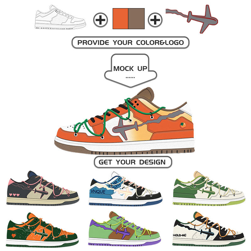 New Custom Logo panda sb creatures low sneaker Man Women Kids Leather Skate Basketball Sneakers Casual Walking Style Shoes