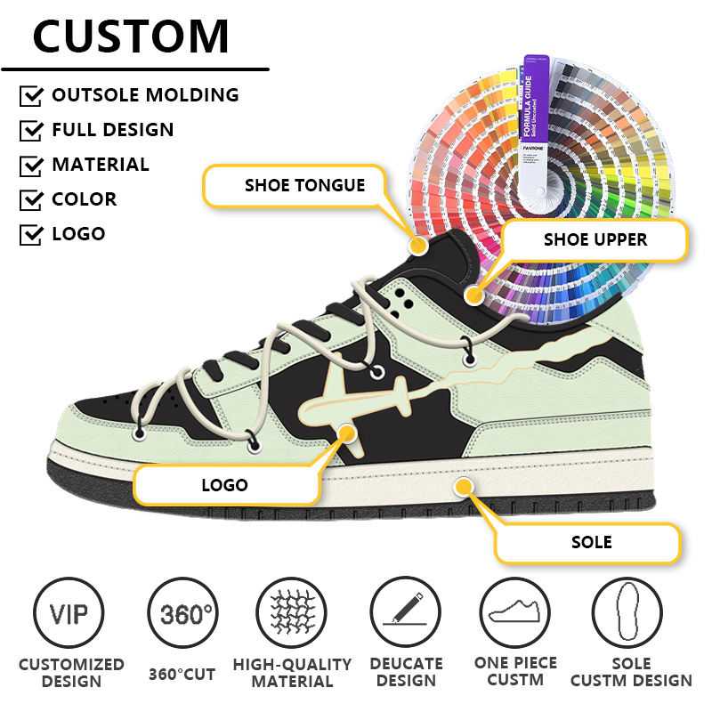 2024 Low Moq Designer Shoes White Fashion Sneakers Men Rubber Shoes Genuine Leather Custom Mens Sneakers With Logo