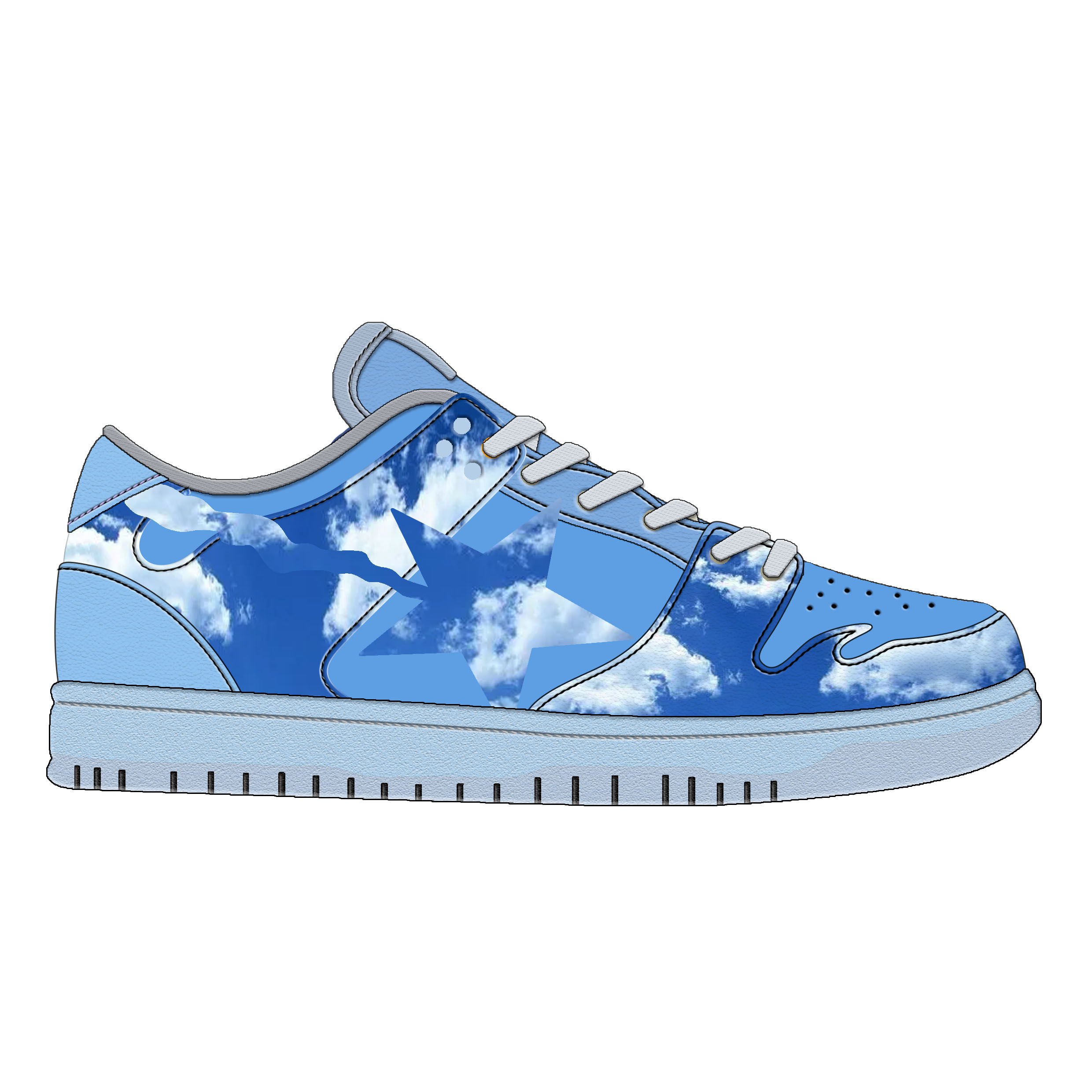 High-quality comfortable custom fashion leather custom LOGO wholesale casual sports sneakers men's basketball shoes