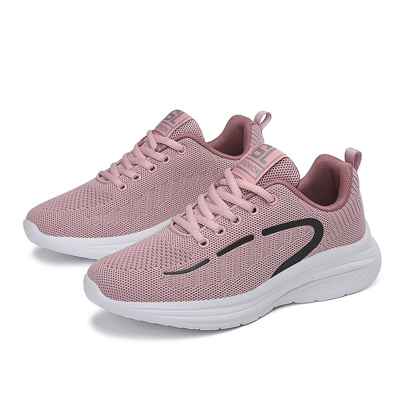 Lightweight Running Shoes for Women, Outdoor Sports Shoes, Breathable Mesh, Comfortable, Autumn Fashion, Leisure Tenn